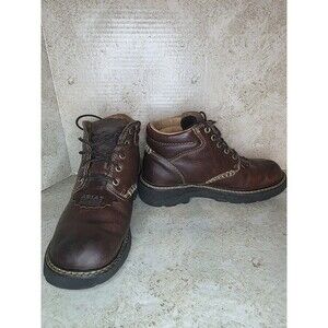 Ariat Canon Western Boots Women Sz 6.5B Leather Cowgirl Cowboy Lace Up Shoes